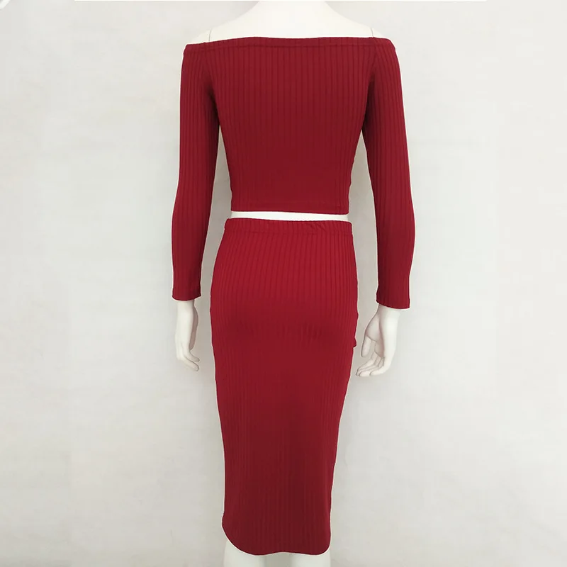 Платье женское Осеннее облегающее с вырезом лодочкой|winter winter|sexy party bodycon dressesdress