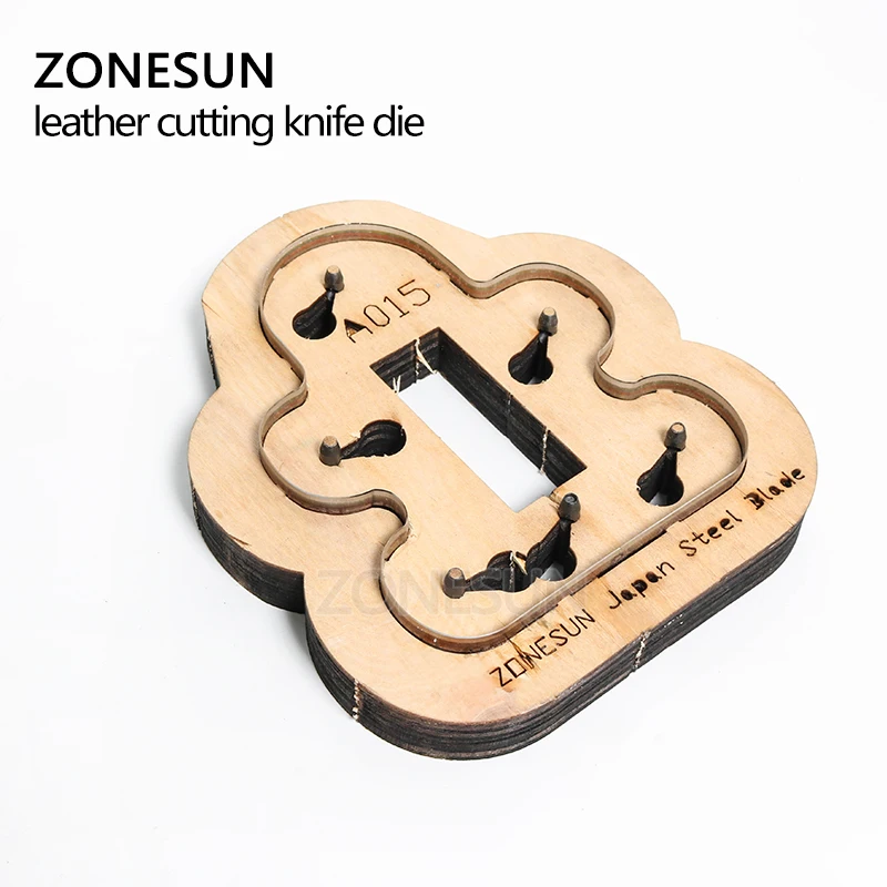 ZONESUN A105 кожаный штампованный брелок для ключей ручной работы кольцо чехол