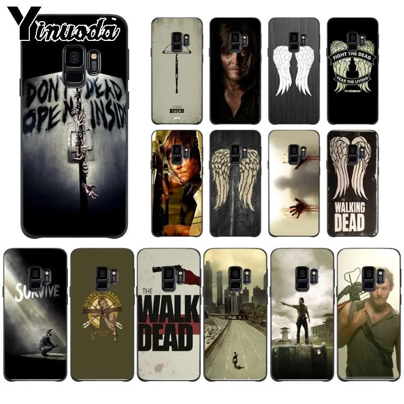 Yinuoda the walking dead hero красочные мило телефон аксессуары чехол для samsung Galaxy s9 s8 плюс