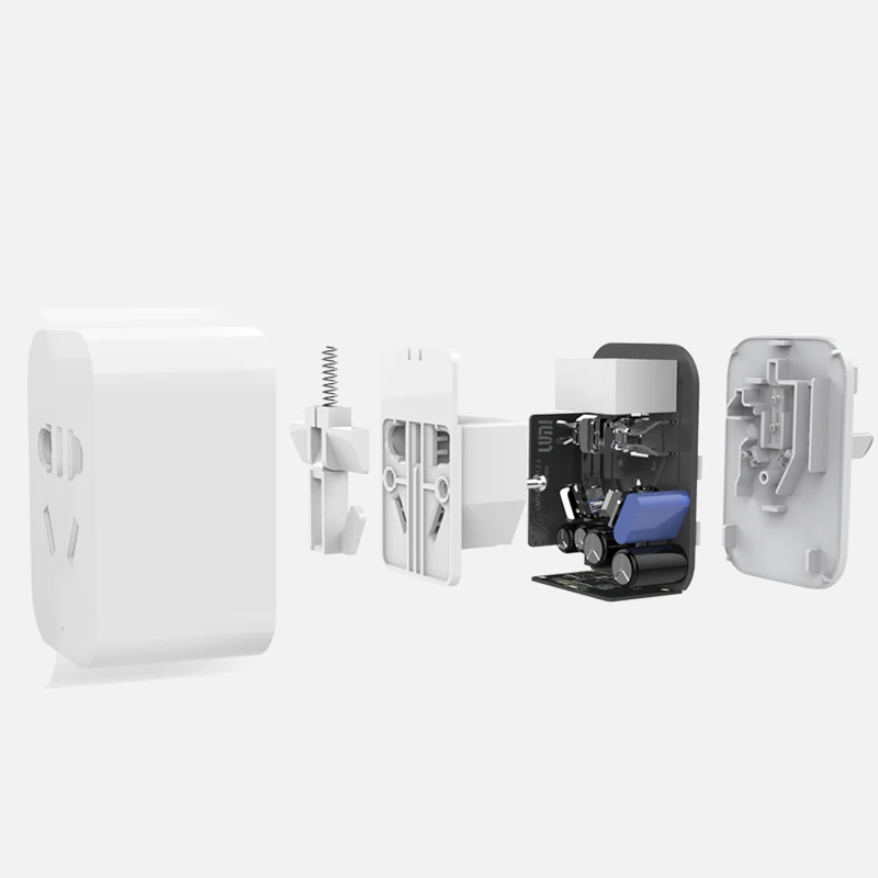 2019 обновленный Xiaomi Mi умный WiFi Разъем Zigbee приложение дистанционное управление