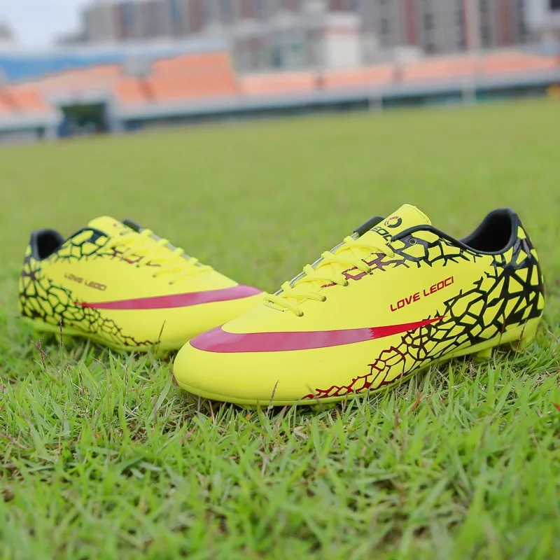 LEOCI мужчины дети футзалки футбольные бутсы для футбола футзалки futsal shoes бутцы футбольные