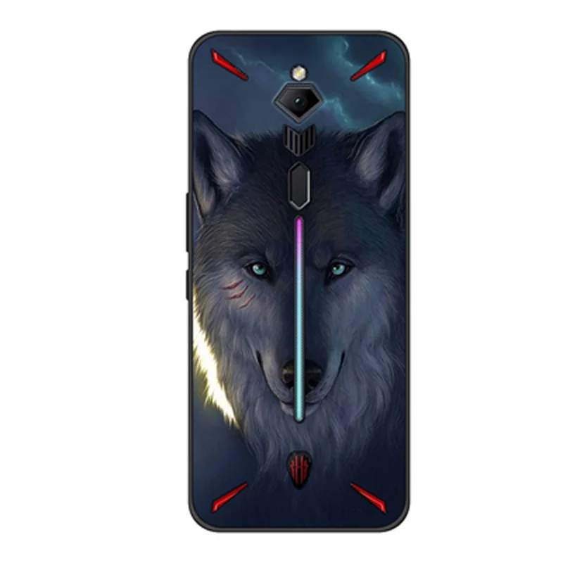 6,6" чехол s для zte Nubia Red Magic 3 Чехол NX629J Модный мягкий силиконовый чехол из ТПУ для Nubia Red Magic 3 Magic3 чехол для телефона