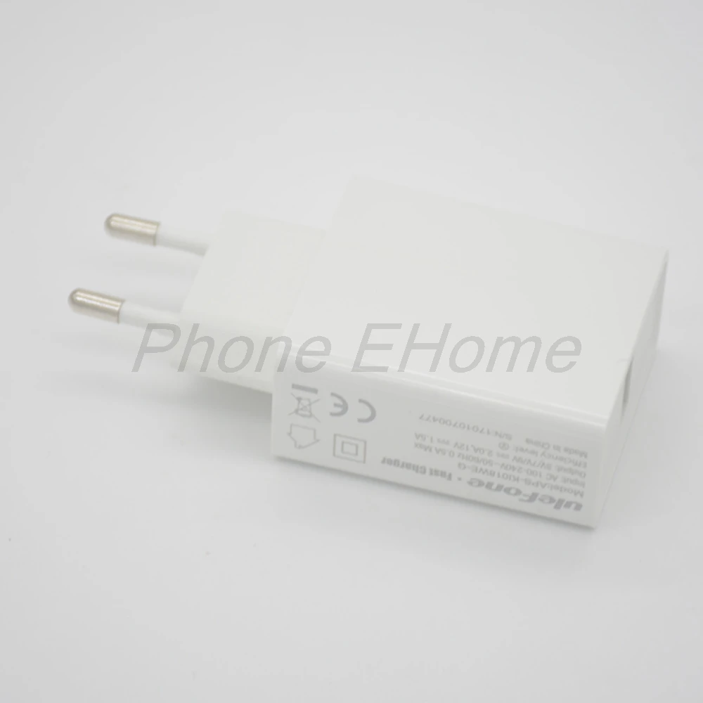 Зарядное устройство Ulefone 5 В 2 А стандарт ЕС адаптер для зарядки 100% Новинка
