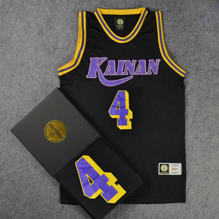 Аниме SLAM Kainan Point Guard #4 SHINICHI MAKI Косплей гость черный баскетбольный Джерси Топы