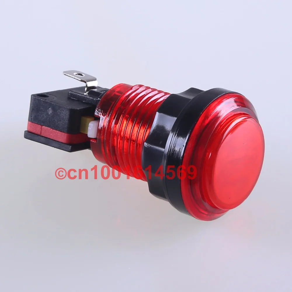 Светодиодная аркадная игра сделай сам 6 шт. 30 мм светодиодный в светодиодная