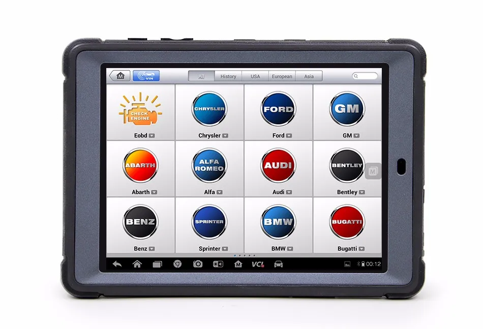 autel MaxiSys Mini MS905 Bluetooth/wifi Автомобильная диагностическая и аналитическая система с светодиодный дисплеем