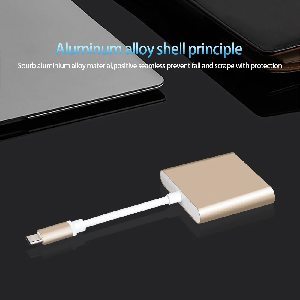 USB Type-C 3 1 к HDMI USB3.0 зарядный концентратор Type C многопортовый адаптер USB-C конвертер