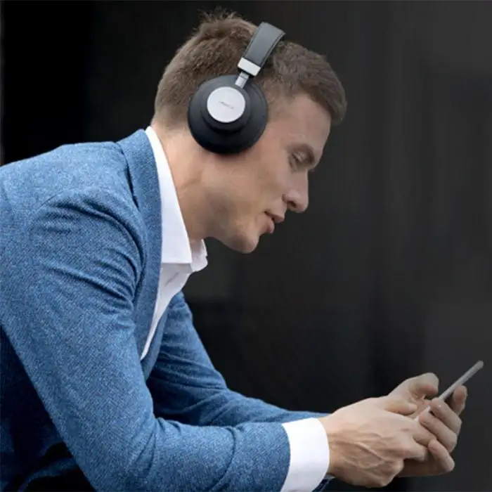 Bluedio Bluetooth Смарт-гарнитура Поддержка музыки вызова дисплей батареи Bluetooth 5,0 наушники WIF66