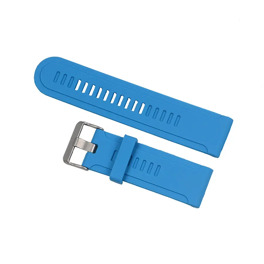 Сменный силиконовый ремешок для наручных часов Garmin D2/Fenix2/Fenix 2/Fenix3/Fenix 3 HR/Quatix 3/Tactix новые Ремешки для наручных часов - Цвет: Blue