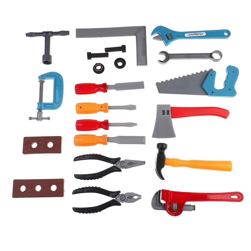 21 шт./компл. плотничные ролевые игры для детей Обучающий набор детские подарки