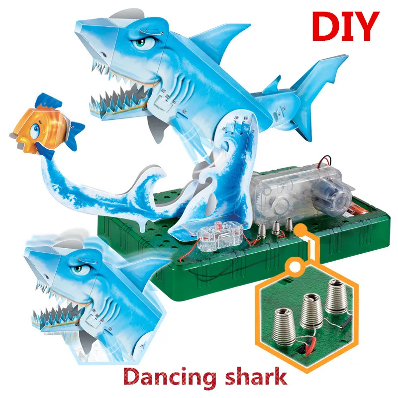 Обучающие игрушки Морской мир сборка сделай сам 3D оригами электрическая