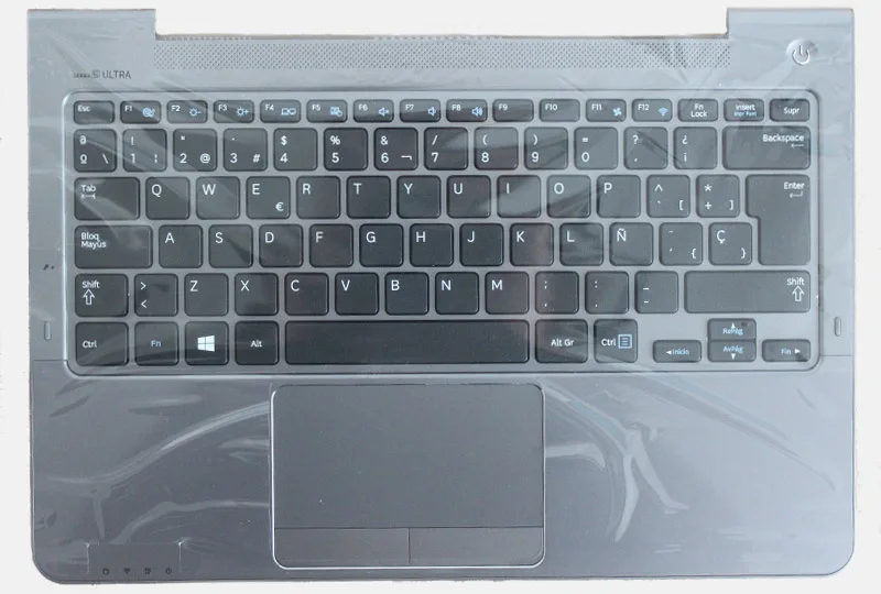 SP для samsung NP530U3C NP530U3B NP535U3C 530U3B 530U3C NP540U3 NP532U3C испанская клавиатура для ноутбука серая крышка для рук