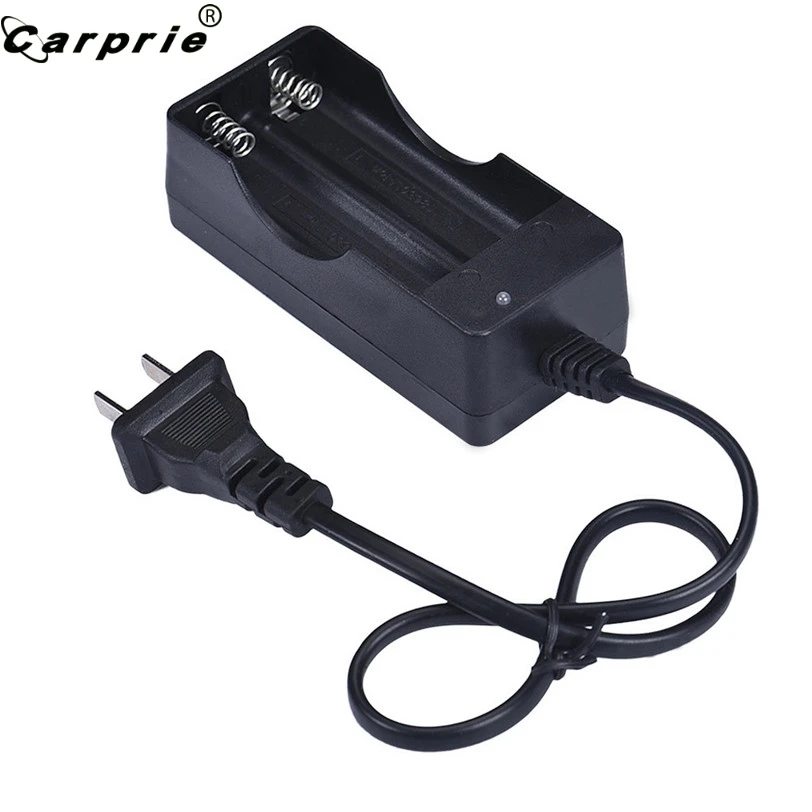 CARPIRE AC 110V 220V двойное зарядное устройство для 18650 3,7 V литий-ионная аккумуляторная батарея зарядное устройство США ЕС вилка 90508