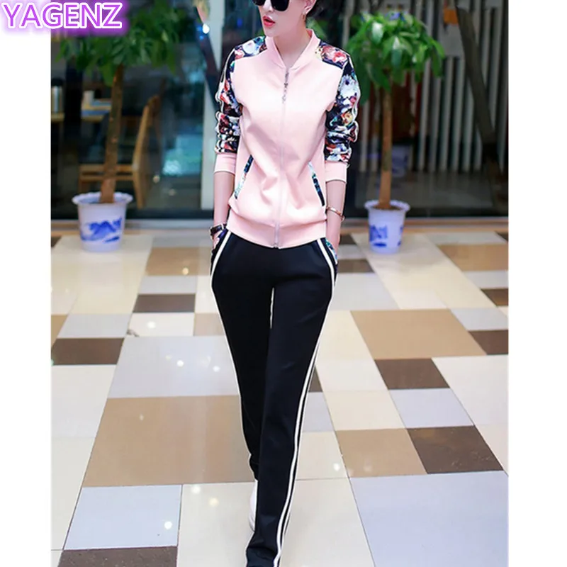 YAGENZ Осенняя новая женская одежда большого размера спортивная для отдыха топы с