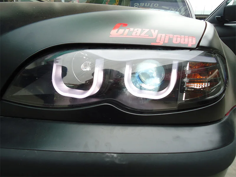 2001 2004 для BMW 3 Series E46 4 двери 318i 320i 323i 325i 330i проектор светодиодный фары в сборе SONAR