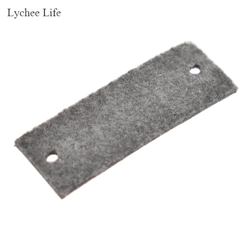 Lychee Life 50 шт. этикетки для одежды ручной работы из искусственной кожи с тиснением