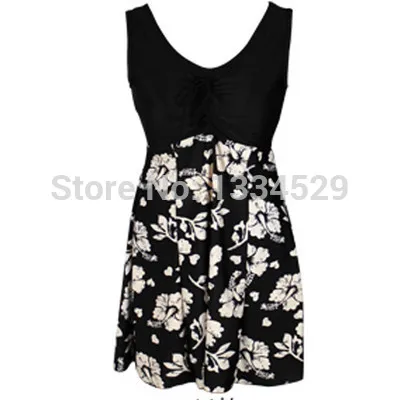 Free Shopping Spa Plus Size One-pieces Dress Swimsuit Show slim Women Swimwear 3XL 4XL 5XL 6XL 8XL 10XL Swimming Suit | Спорт и
