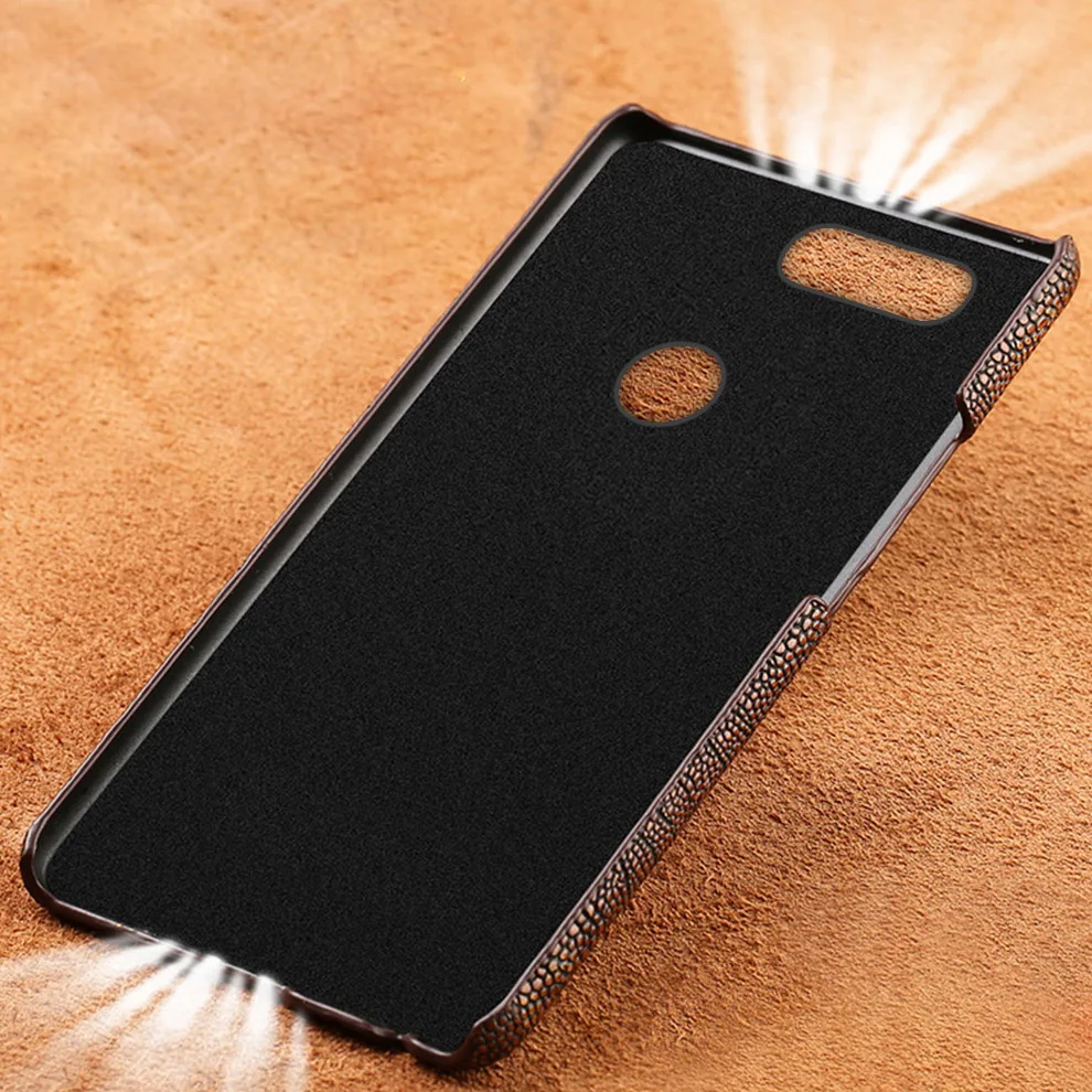 Чехол для телефона из натуральной кожи для Huawei P с текстурой страусиной ноги задняя крышка Mate 9 10 P9 P10 Lite 20 Pro Plus.