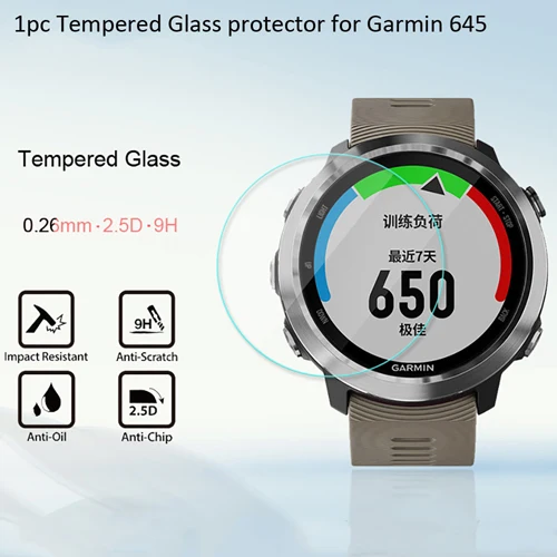 20 мм мягкий силиконовый сменный ремешок для Garmin vivoactive3 музыкальный умный Браслет для Garmin Vivoactive 3 645 ремешок на запястье - Color: Film for Garmin 645