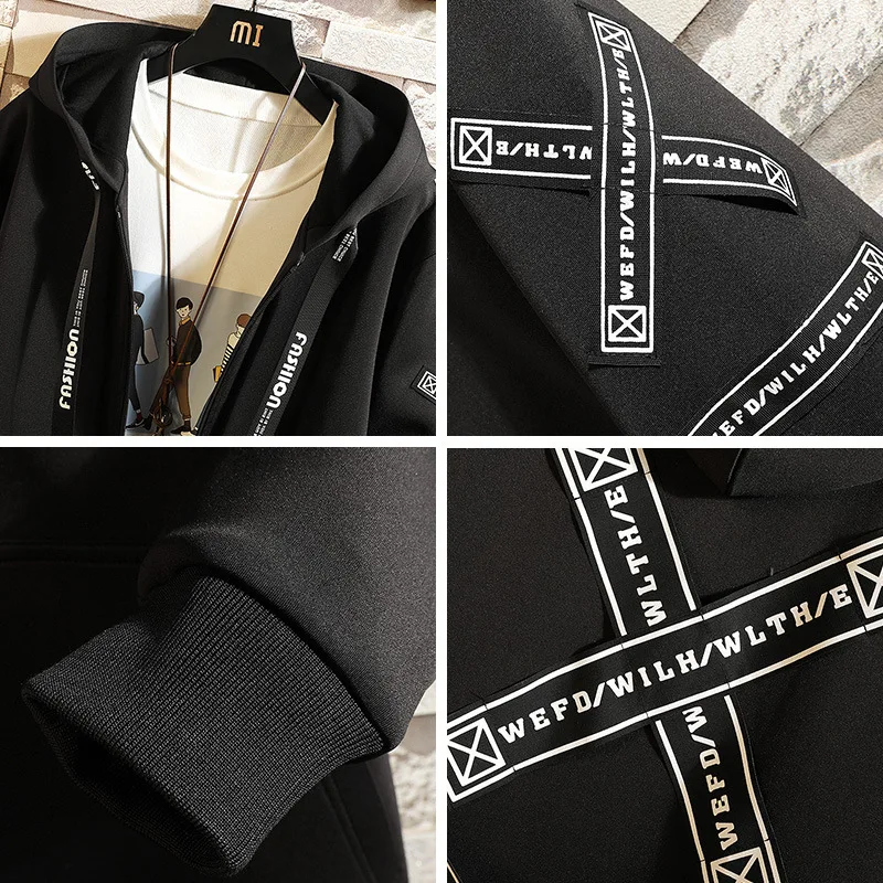 

Hip Hop Cargo Jackets Men Streetwear Outerwear Coats Long Jacket 2019 Fashion Spring Autumn Windbreaker Male Coat ZC55