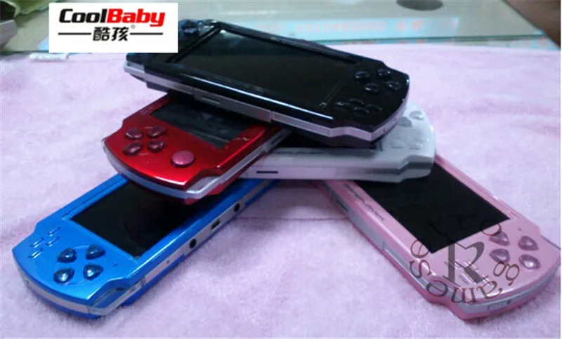 

DHL 5pcs/lot Handheld Game Console 4.3 inch screen mp4 player MP5 game player real 8GB support for psp game,camera,video,e-book