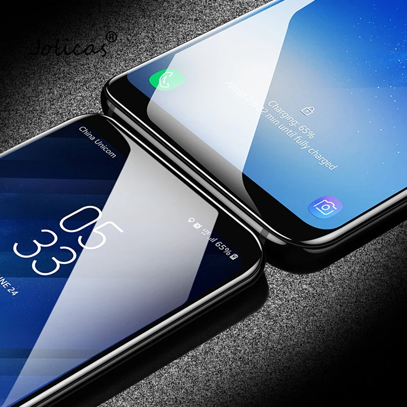 Закаленное стекло для samsung Galaxy S8 Plus S9 S7 Edge защита экрана полное покрытие защитное