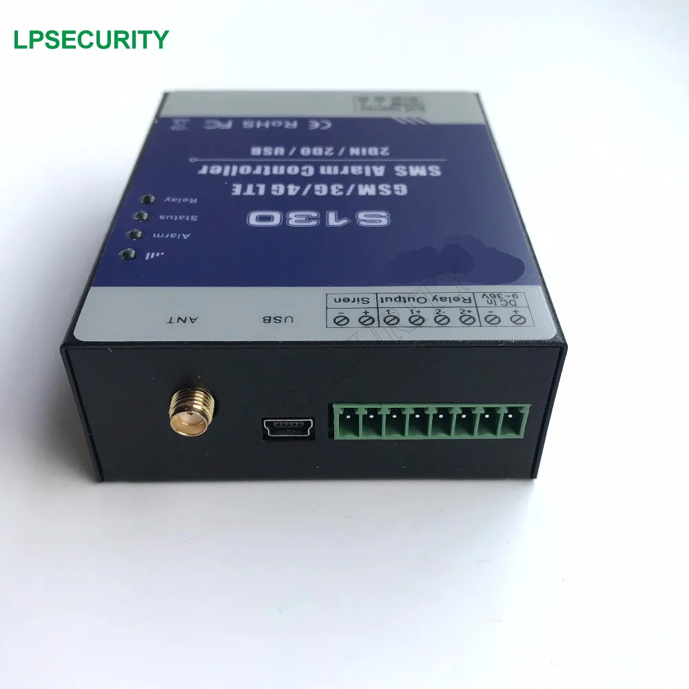 GSM SMS промышленный контроллер автоматизации S130 клапан/насос/трансформатор
