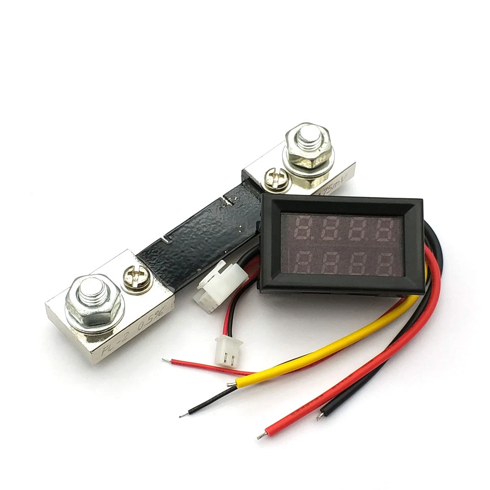 Светодиодный вольтметр амперметр с двойным дисплеем 0 100 в пост. Тока А|gauge volt|gauge