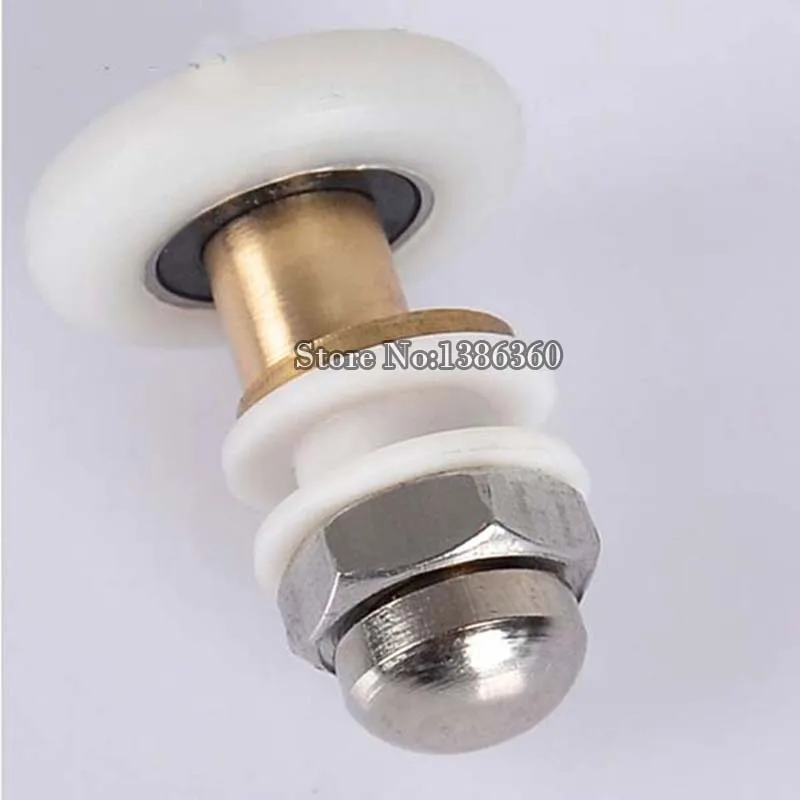 Бесплатная доставка 8 шт. роликовая дорожка для раздвижных дверей колесо душевой