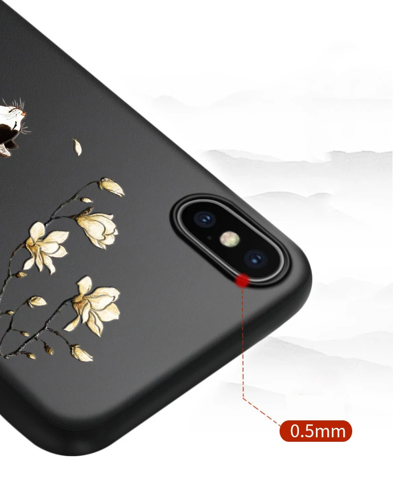 Для iPhone 11 Pro Max XR XS 10S Max X 8 7 Plus чехол 3D рельефная Матовая Мягкая задняя крышка LICOERS Официальный чехол для iPhone 11Pro чехол