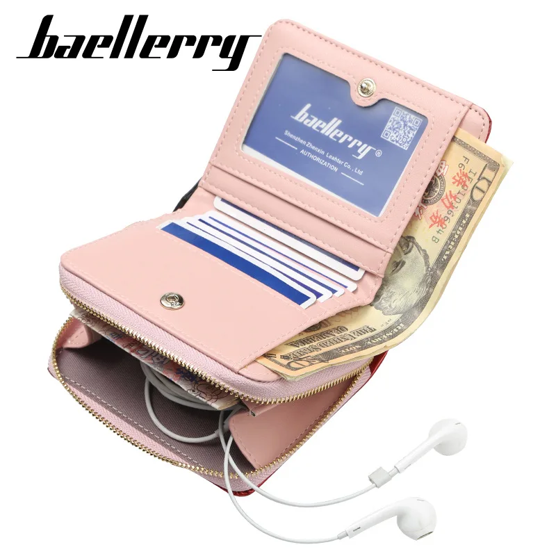 2019 кошельки для женщин baellerry модные короткие дизайнерские женские высокого