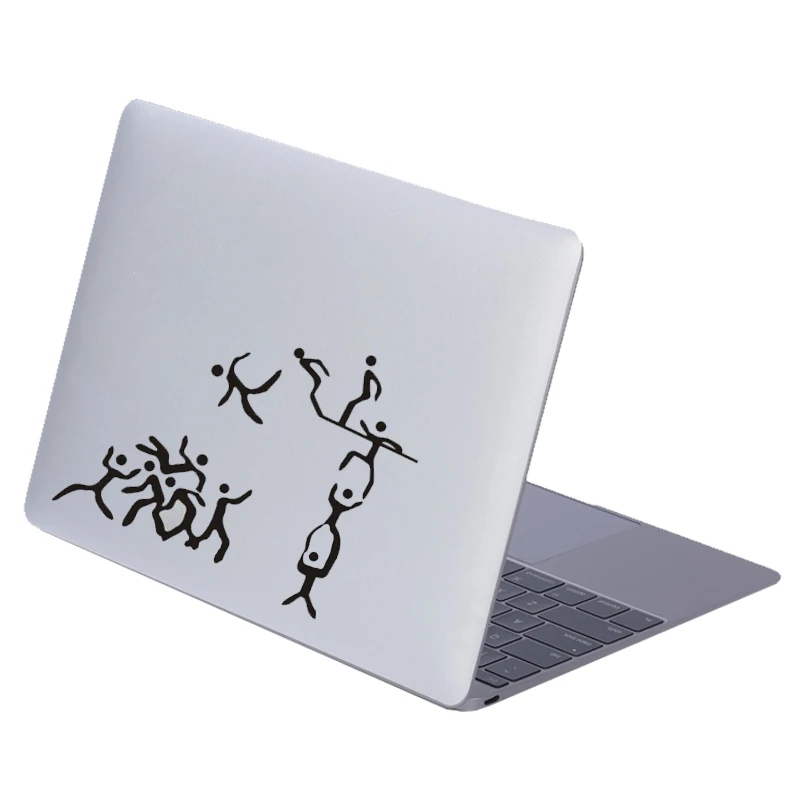 Частичные наклейки для ноутбука Apple Macbook Air Pro retina мультяшный ПК Ноутбук кожа для hp/Asus/Dell наклейка на компьютер наклейки