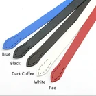 2 шт. 60 см кожаные ручки прочные сумки через плечо Съемный ремень Женская ручка в форме листа DIY ручной работы Сменный ремень для женской сумки