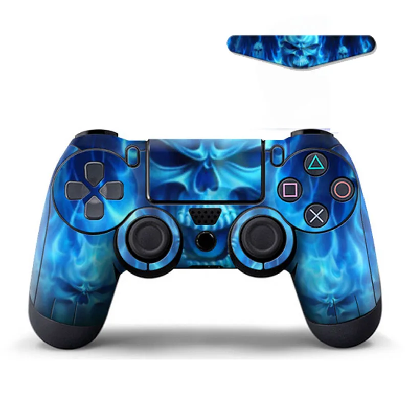 Наклейки для контроллера Sony PlayStation4 светодиодный светильник наклейки PS4 Slim Pro