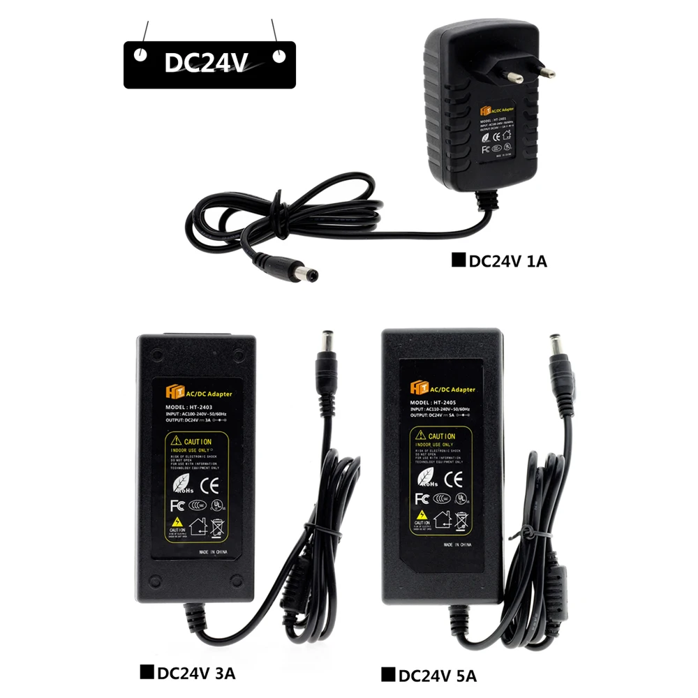 5V 12V 24V светодиодный Питание AC100-240V адаптер конвертер 1A 2A 3A 5A 6A 8A 10A трансформаторы Светодиодный драйвер для Светодиодные полосы света