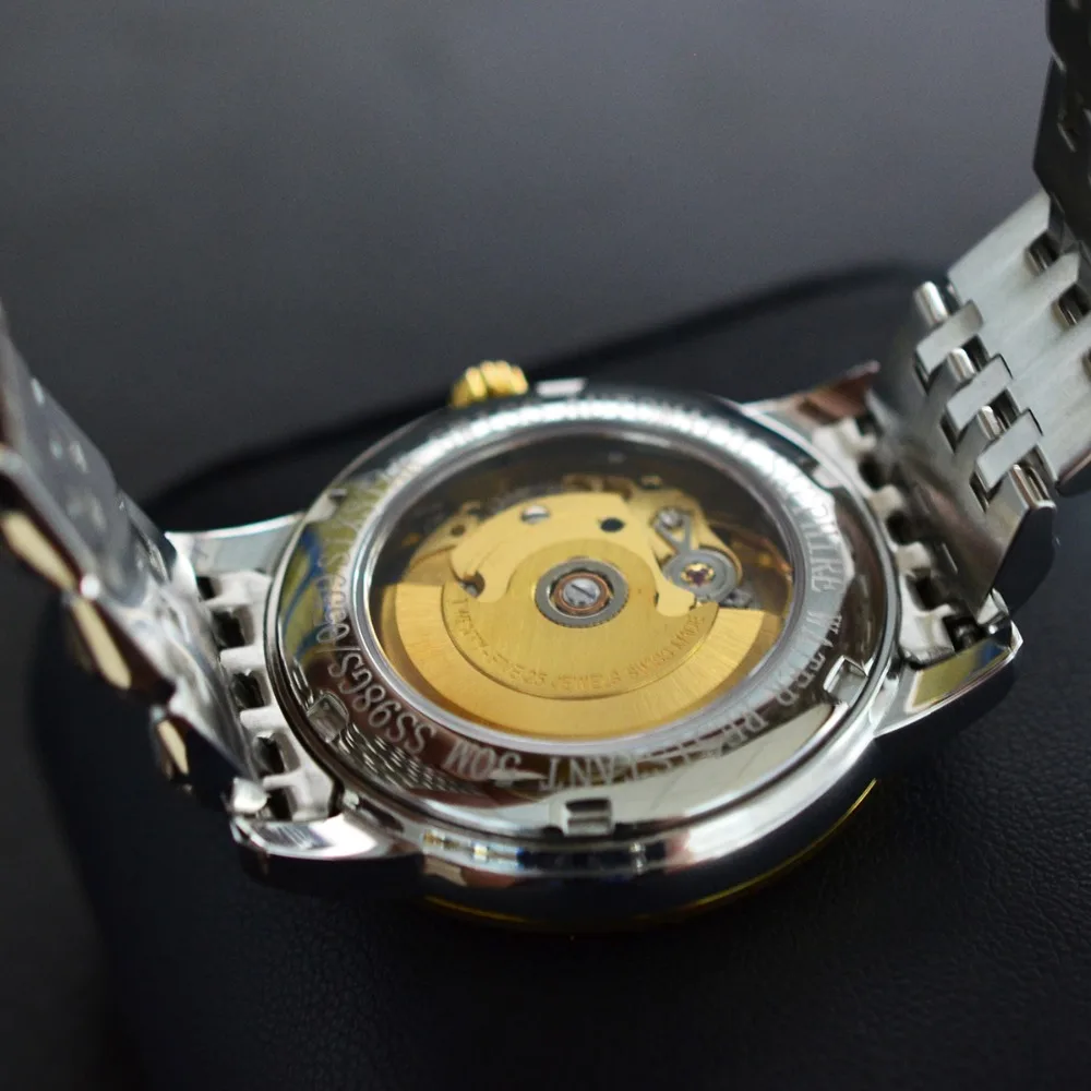 Vintage Concept SIXSTAR Men Automatic Watch ETA2824 Movement Fashion Stainless Steel 10ATM Sapphire Casual Business | Наручные часы