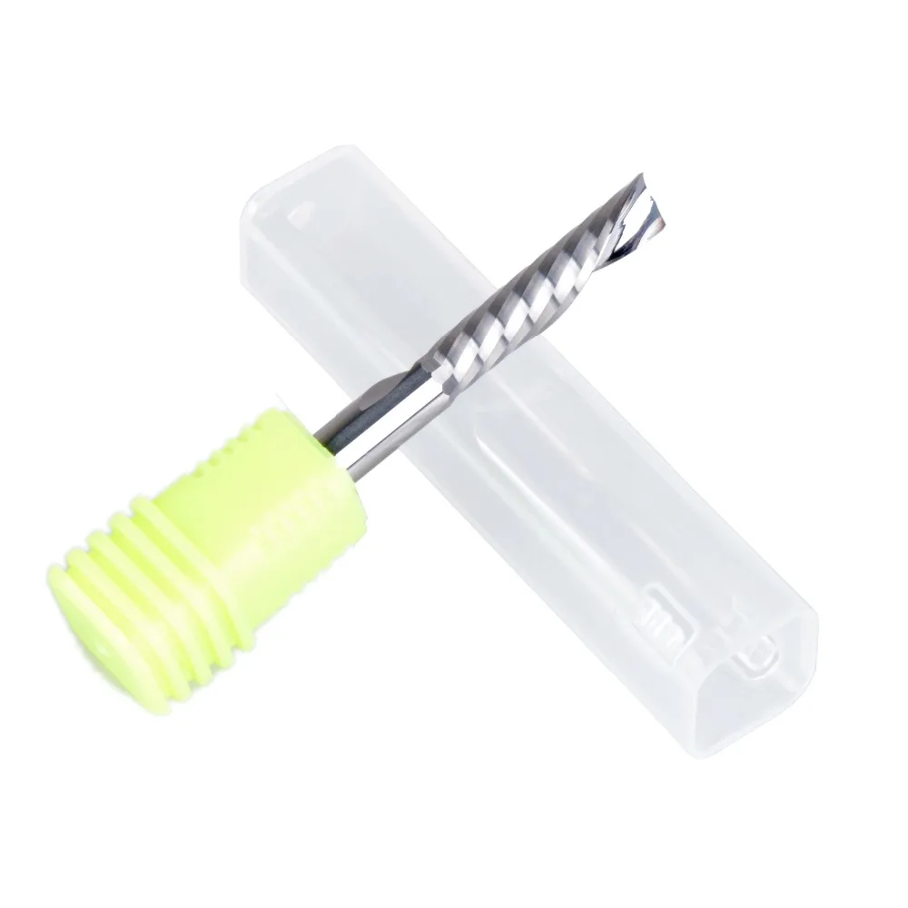 15 шт. SHK 4 мм Одна Флейта порезная Концевая фреза для пластикового ПВХ акрилового