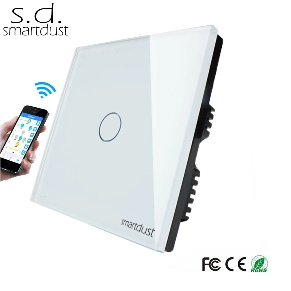 Умный светильник ель Smartdust с Wi Fi 1 клавиша 110 ~ 250 В переменного тока|Выключатели| |