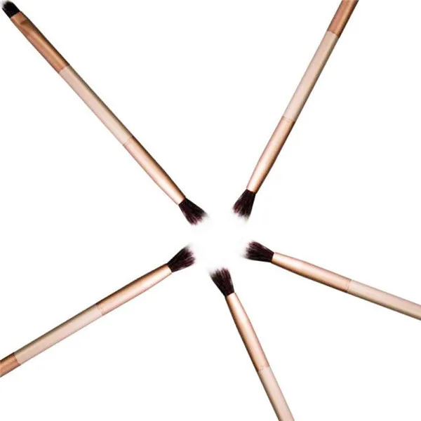 Золотые кисти для макияжа женщин новинка 2019 идеально удвоенные отличные теней