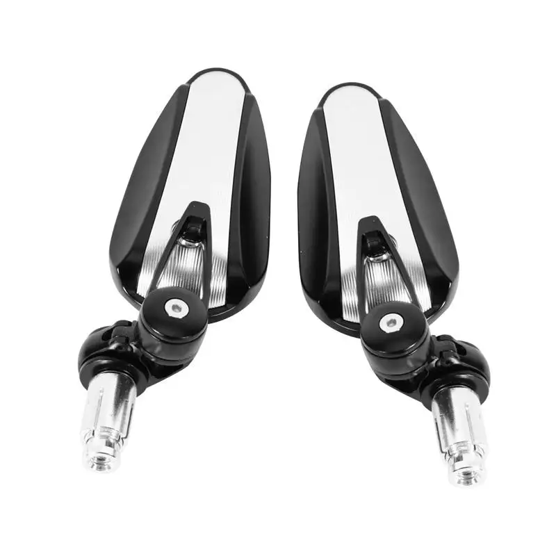 Зеркала торцевые алюминиевые Анодированные для велосипеда 7/8 дюйма