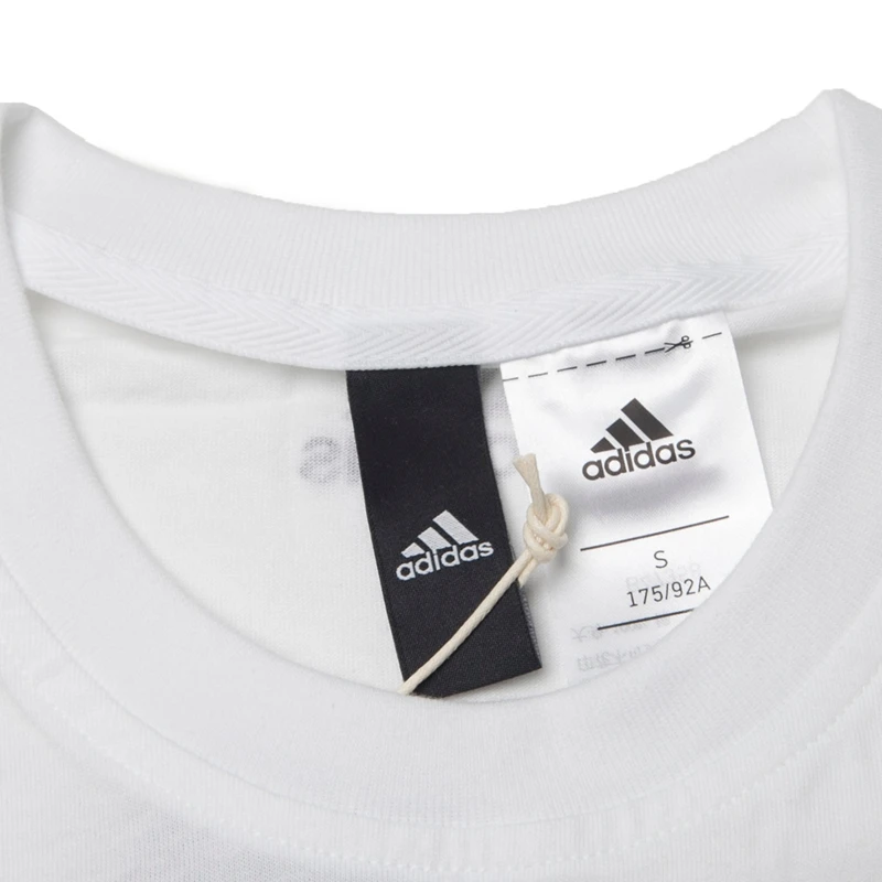 Новое поступление оригинальных мужских футболок Adidas ESS BIGLOGO спортивная одежда с