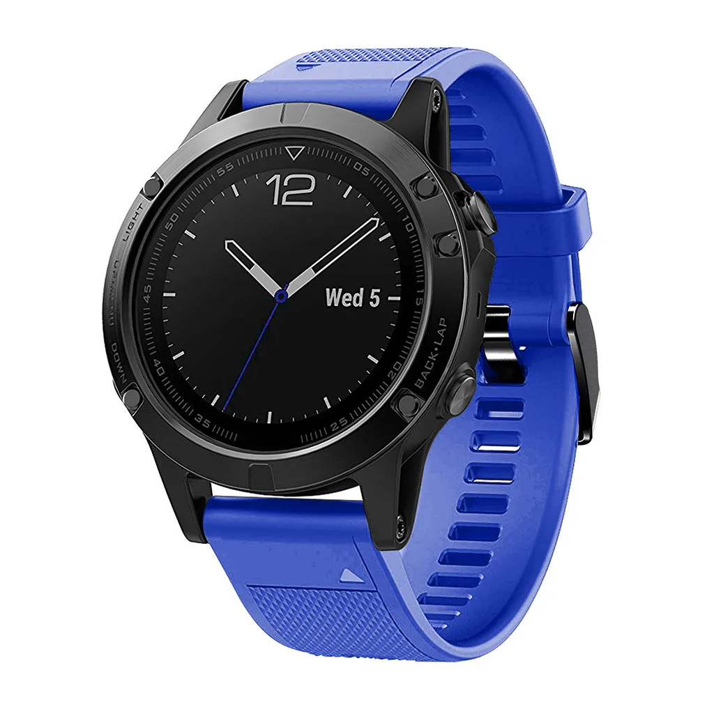 Замена ТПУ Мягкие часы ремешок для Garmin Fenix 5/5 Plus Смарт часы долговечные аксессуары#530