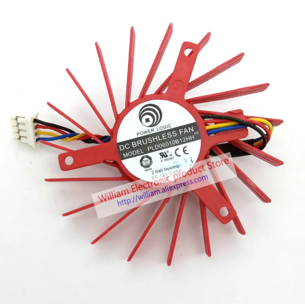 Новый оригинальный вентилятор для видеокарты FirePro V7900 SDI R5000 PLD06010B12HH 12 В 0,40 а шаг 39 мм
