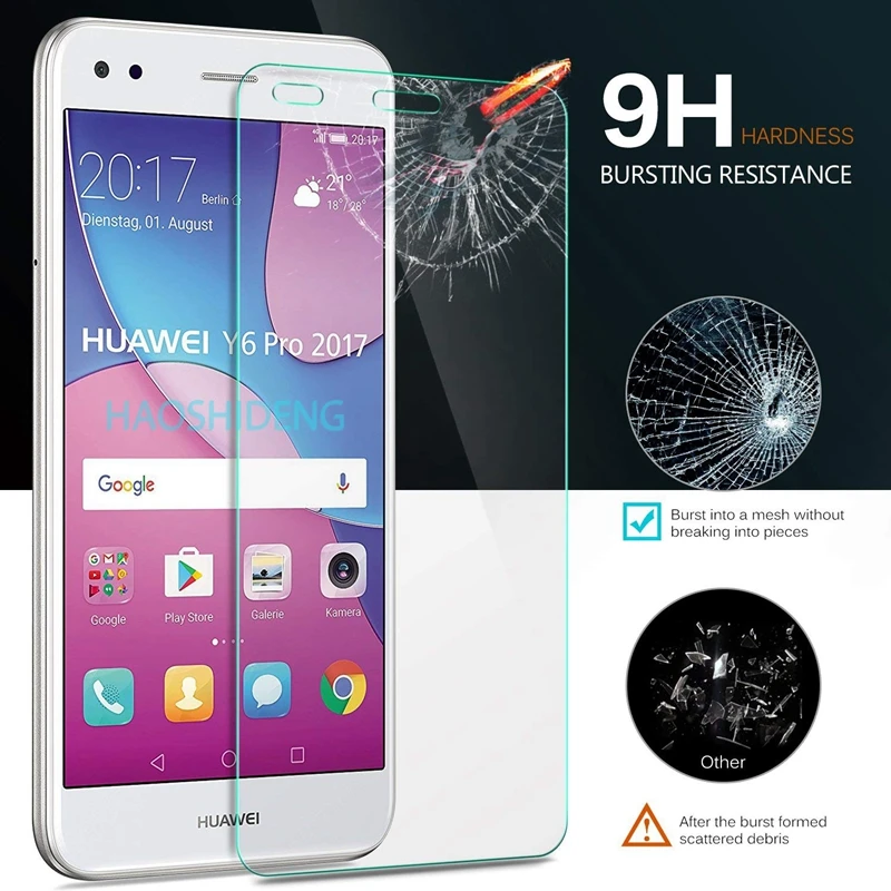 Полное закаленное стекло для Huawei P9 Lite Mini протектор экрана 2.5D 9 h 5 0 пленка|Защитные
