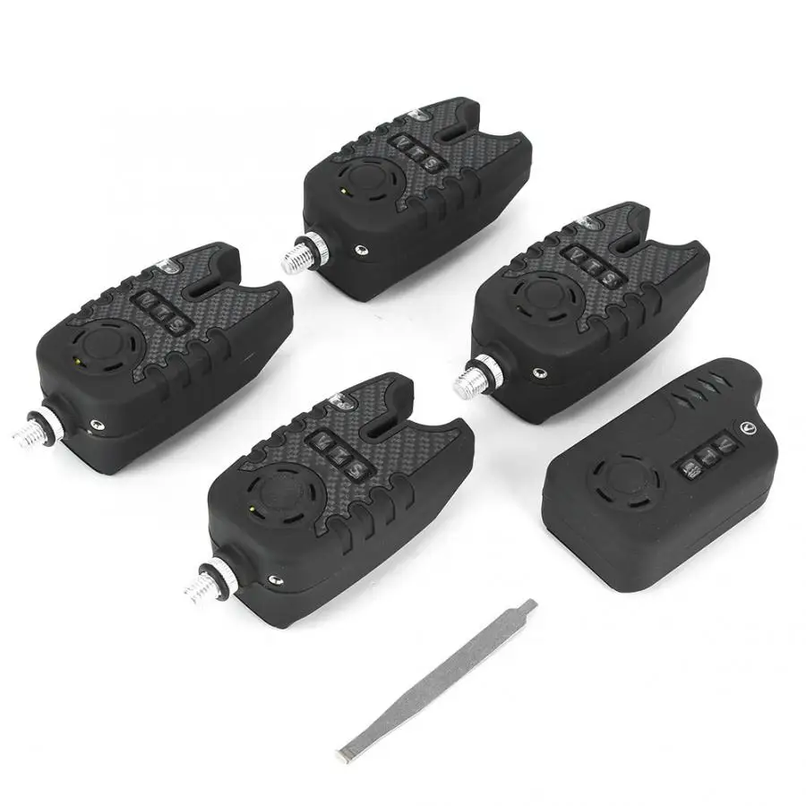 ABS Электронный сигнализатор для ловли рыбы звуковой индикатор укуса