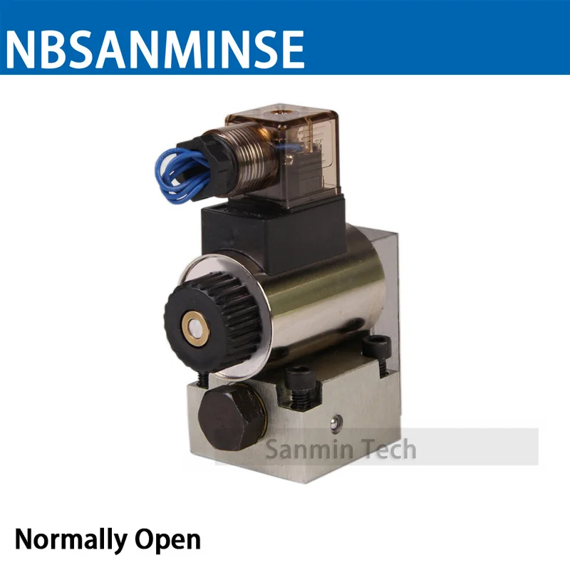 23QDF Electromagnetic Solenoid Valve Two Position Three Way NO NC High Pressure 31.5Mpa Hydraulic NBSANMINSE | Обустройство дома