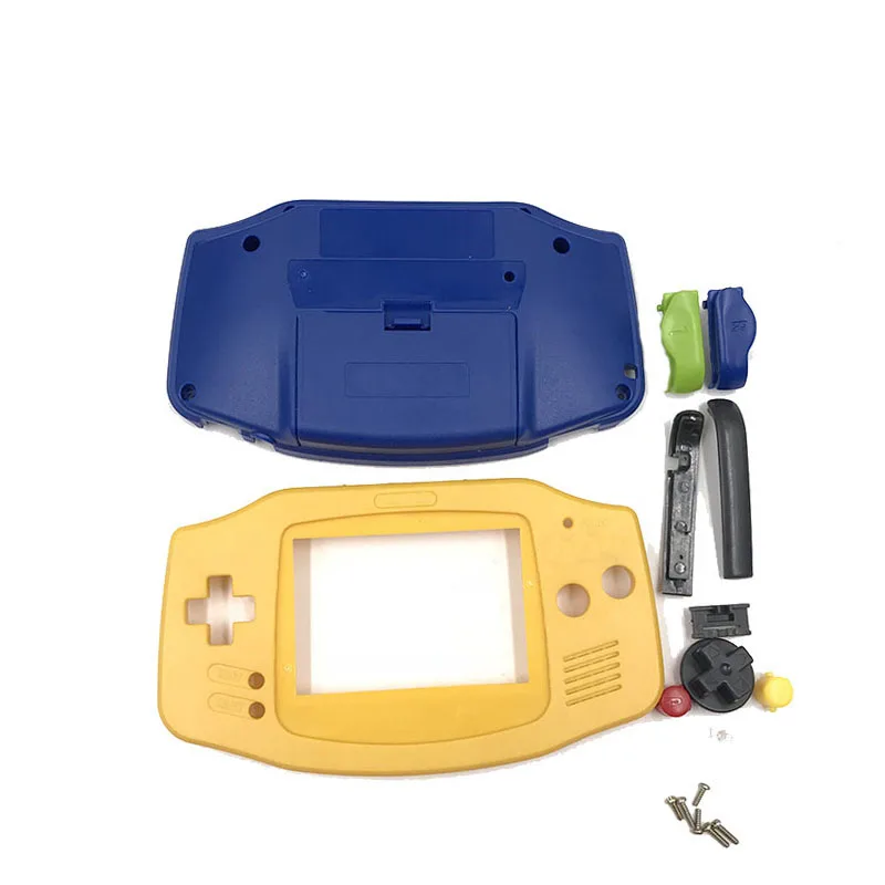 Для GBA запасной корпус чехол для Nintendo Gameboy Advance полный комплект рамка запасные