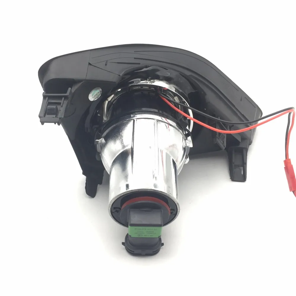 EeMrke COB ангельские глазки DRL для Toyota Corolla 2006-2013 Противотуманные фары H11 Галогенные лампы дневные ходовые огни комплекты