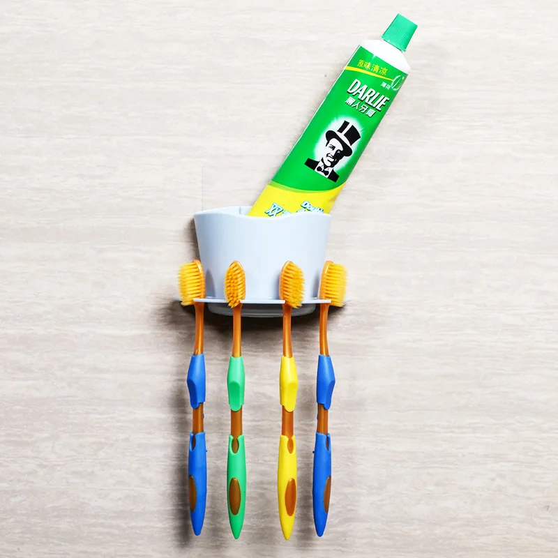 2017 новый современный минималистский щетки зубы семьи бесследовый крюк кухня