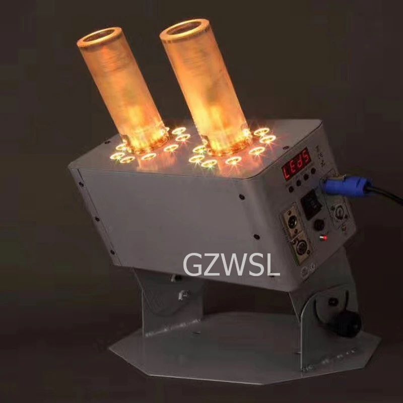 Бесплатная доставка 2 шт./лот 18*3 Вт DMX LED CO2 JET Cannon противотуманная машина|Эффект освещения сцены| |
